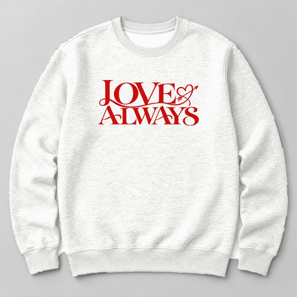 Love Always Sweatshirt in White