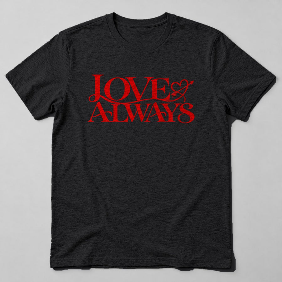Love Always T-Shirt in Black