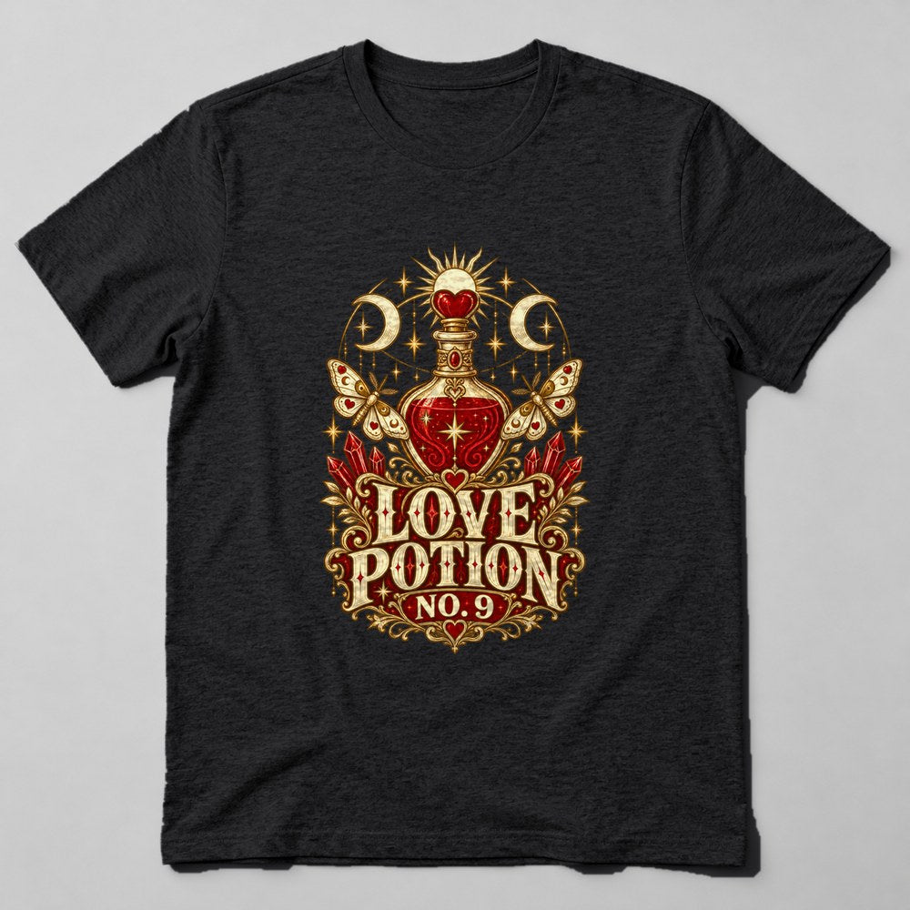 Love Potion No. 9 T-Shirt in Black