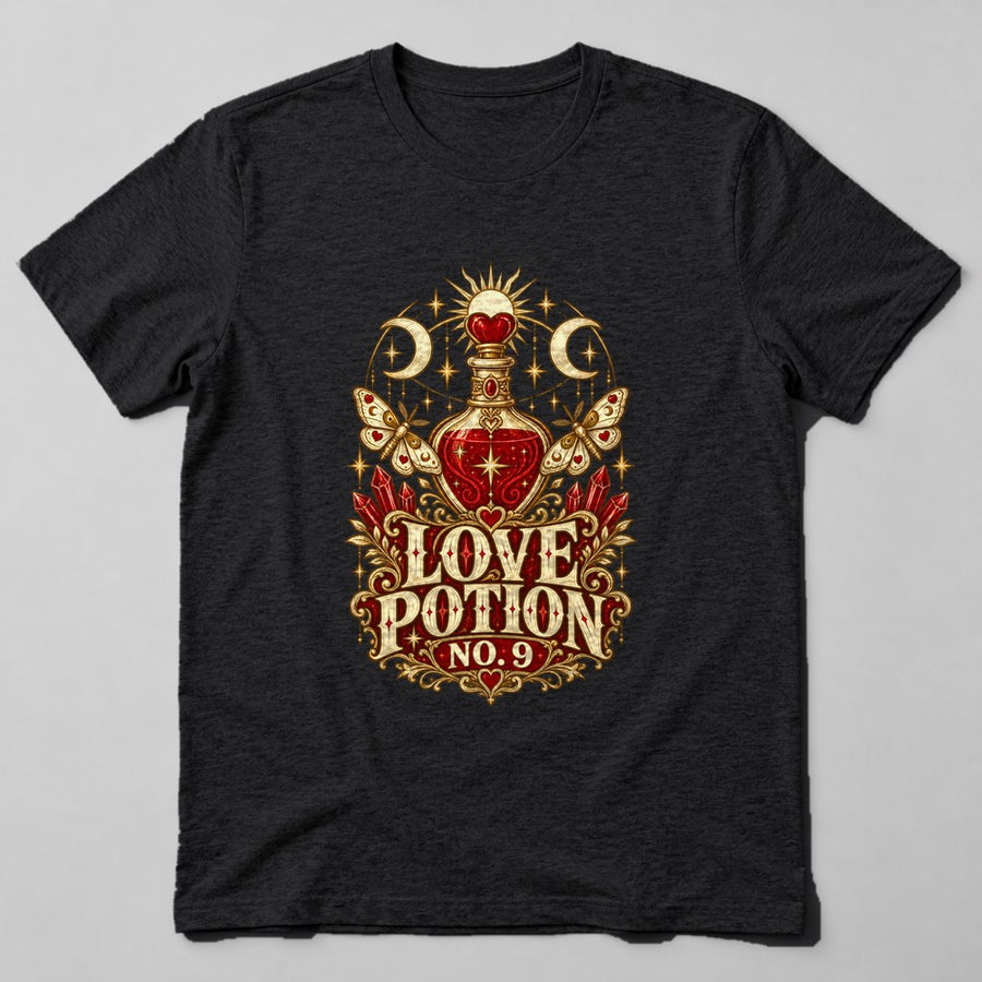 Love Potion No. 9 T-Shirt in Black