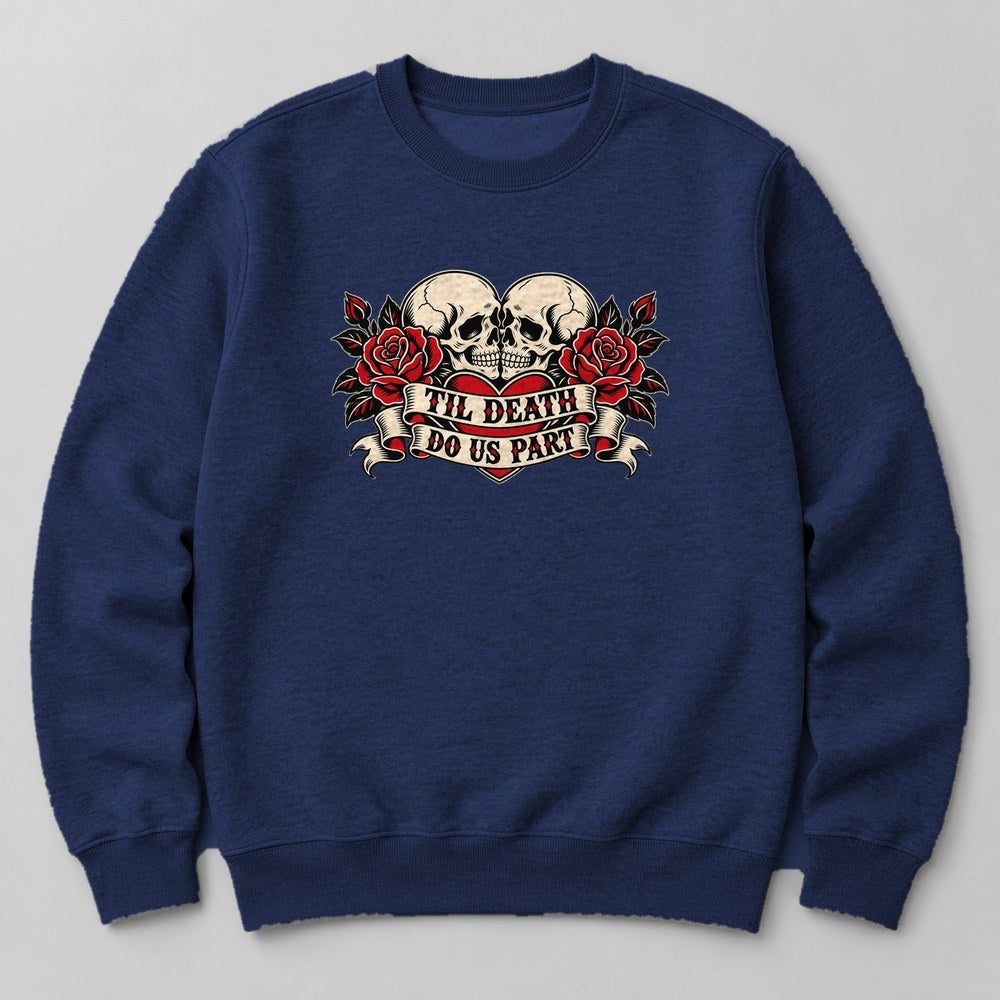 Til Death Do Us Part Sweatshirt in Navy