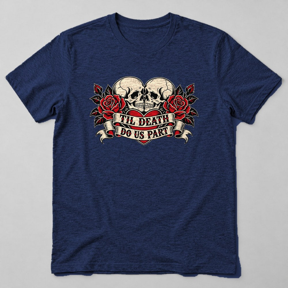 Til Death Do Us Part T-Shirt in Navy