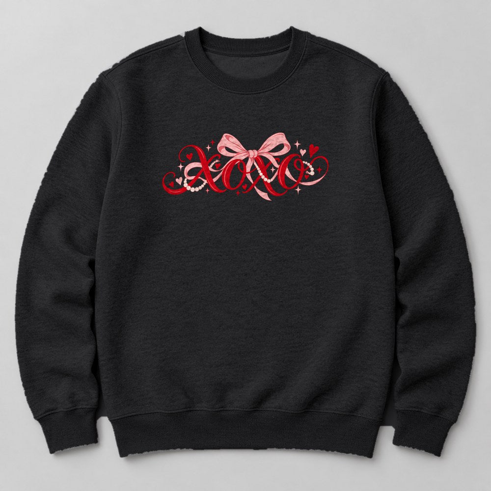 Xoxo Sweatshirt in Black
