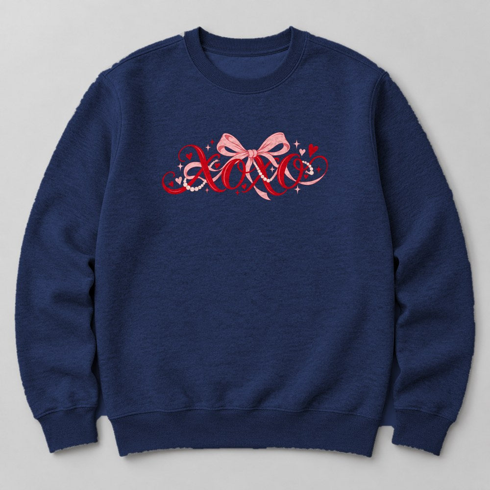 Xoxo Sweatshirt in Navy