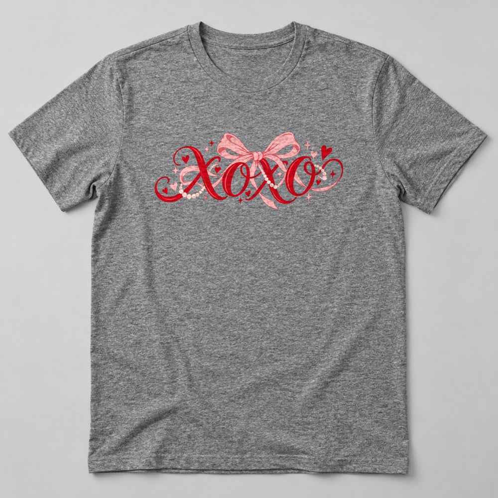 Xoxo T-Shirt in Heather Grey