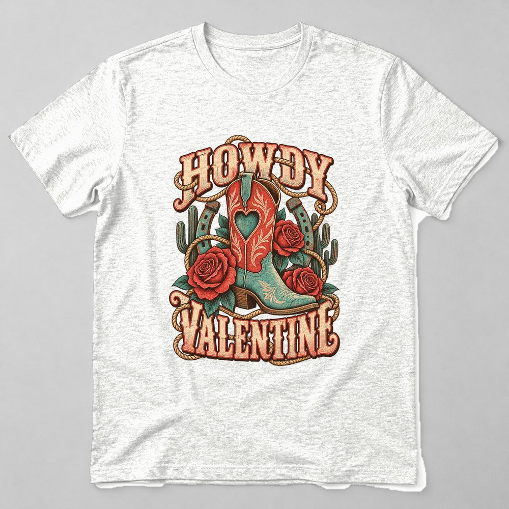 Howdy Valentine T-Shirt in White