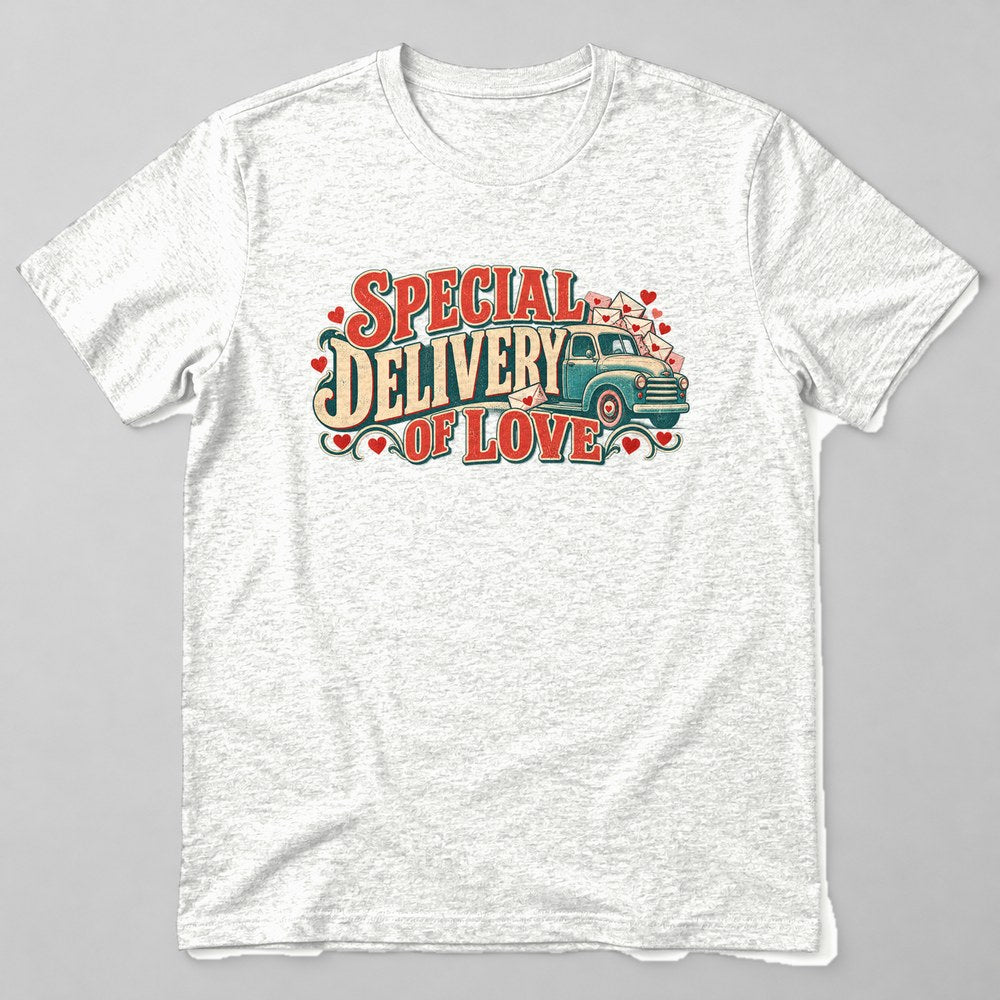Special Delivery of Love T-Shirt in White
