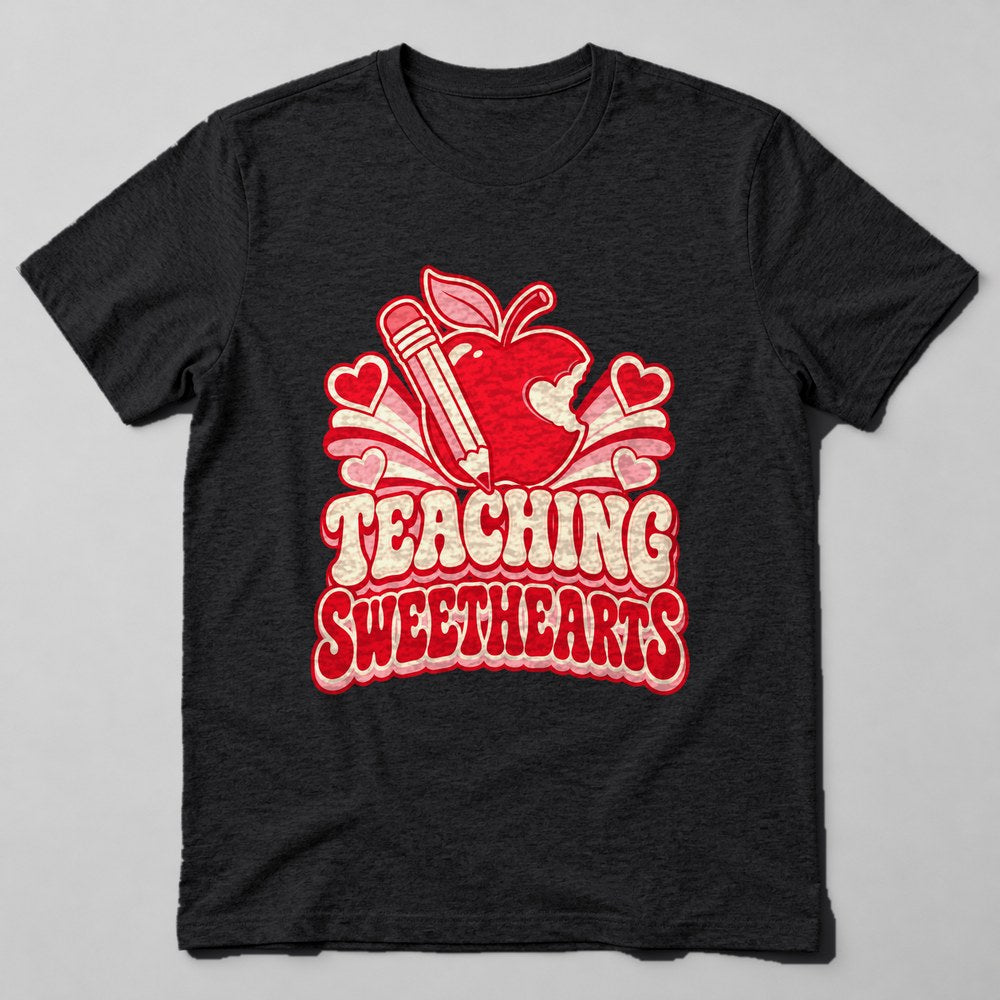 Teaching Sweethearts T-Shirt in Black