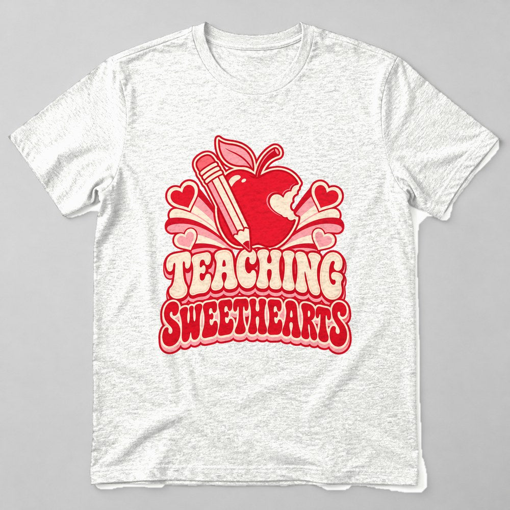 Teaching Sweethearts T-Shirt in White