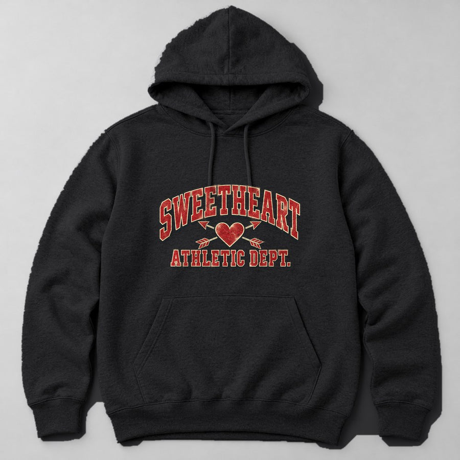 Sweetheart Athletic Dept. Hoodie in Black