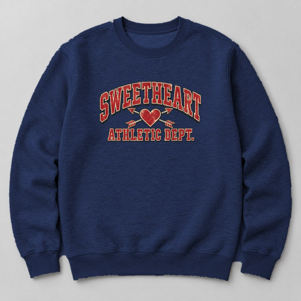 Sweetheart Athletic Dept. Sweatshirt in Navy