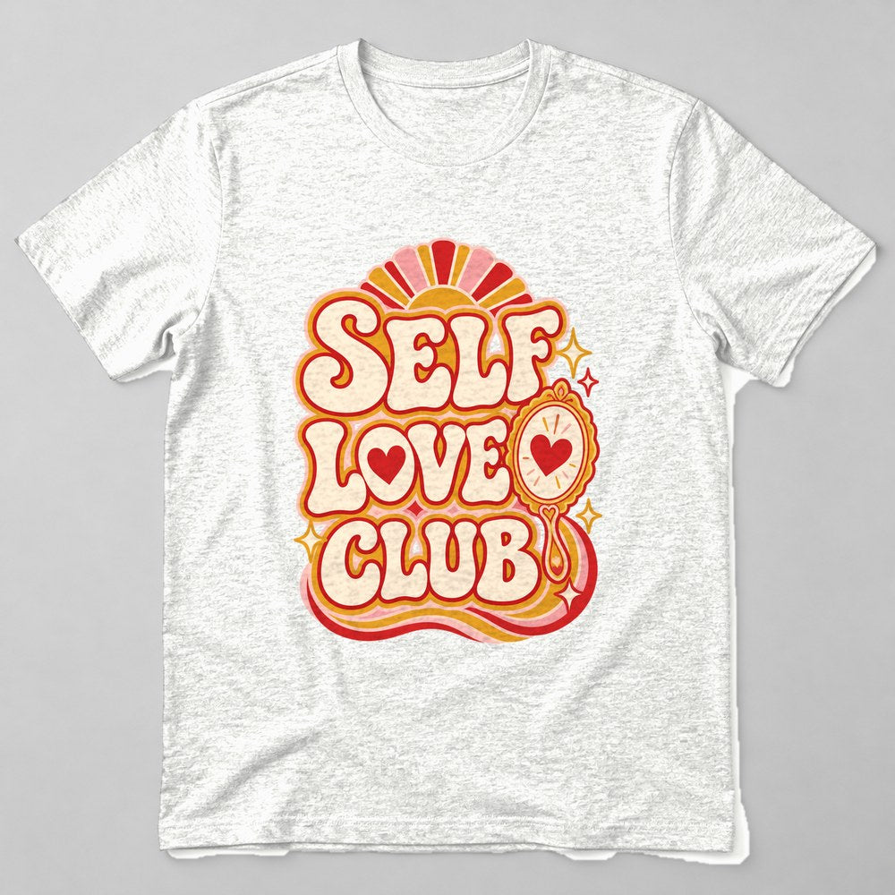 Self Love Club T-Shirt in White
