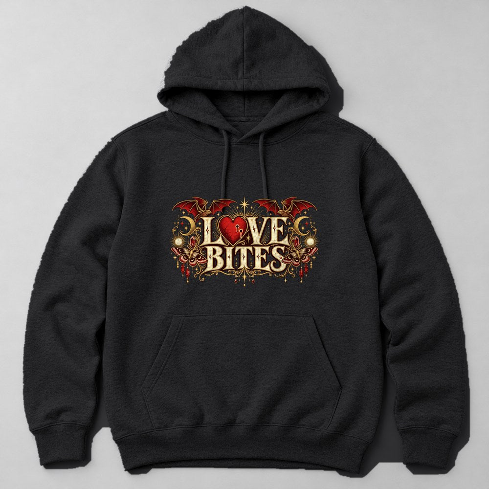 Love Bites Hoodie in Black