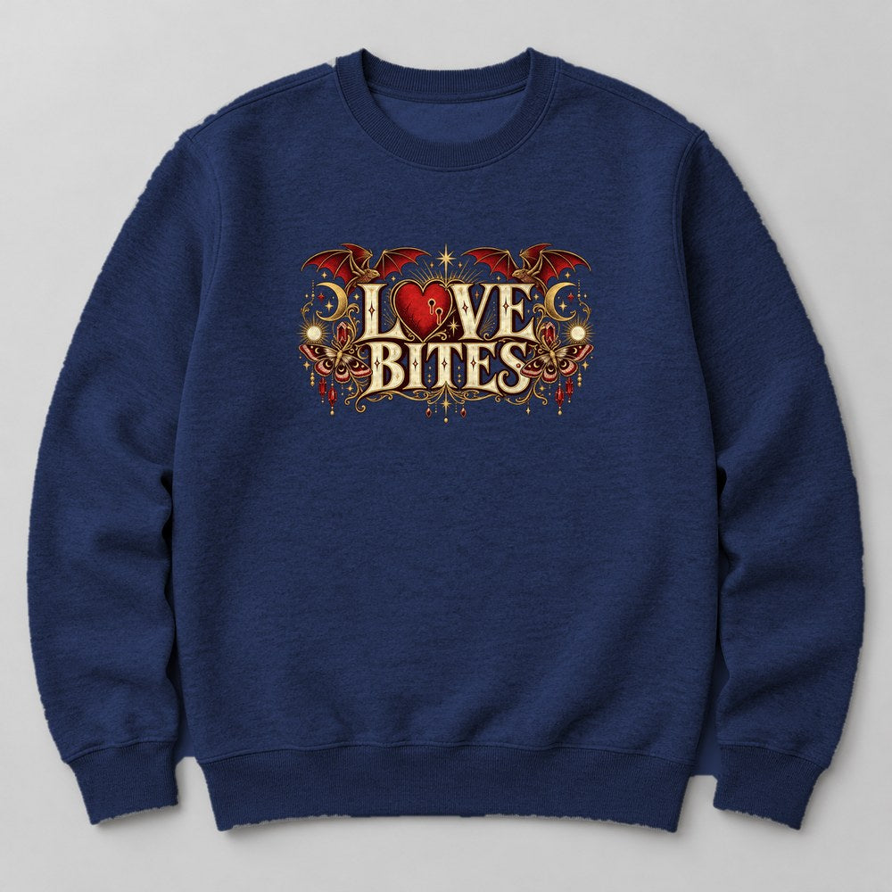 Love Bites Sweatshirt in Navy