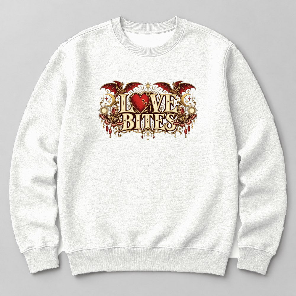 Love Bites Sweatshirt in White