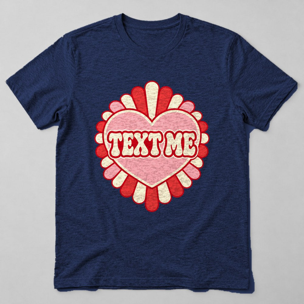 Text Me T-Shirt in Navy