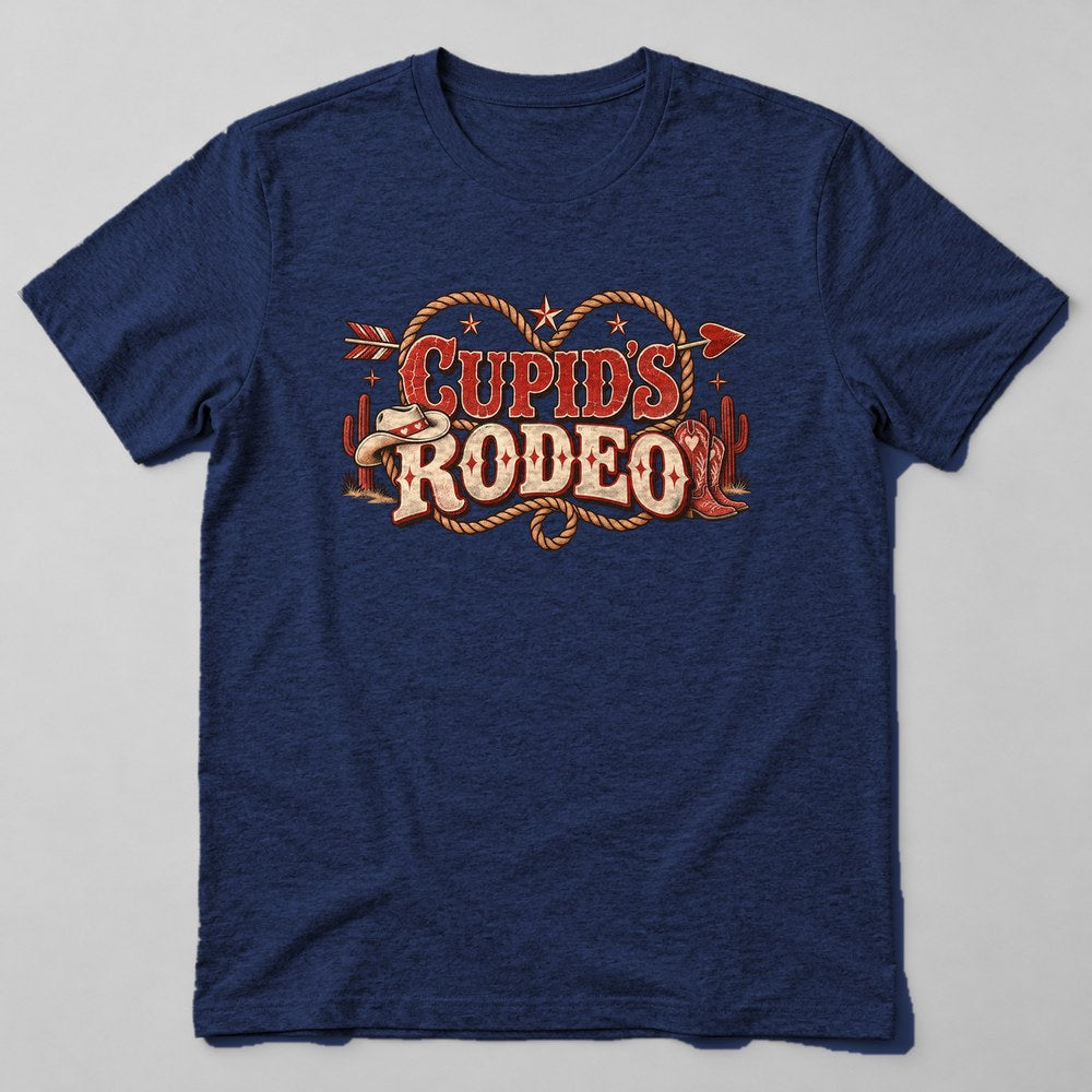 Cupid's Rodeo T-Shirt in Navy