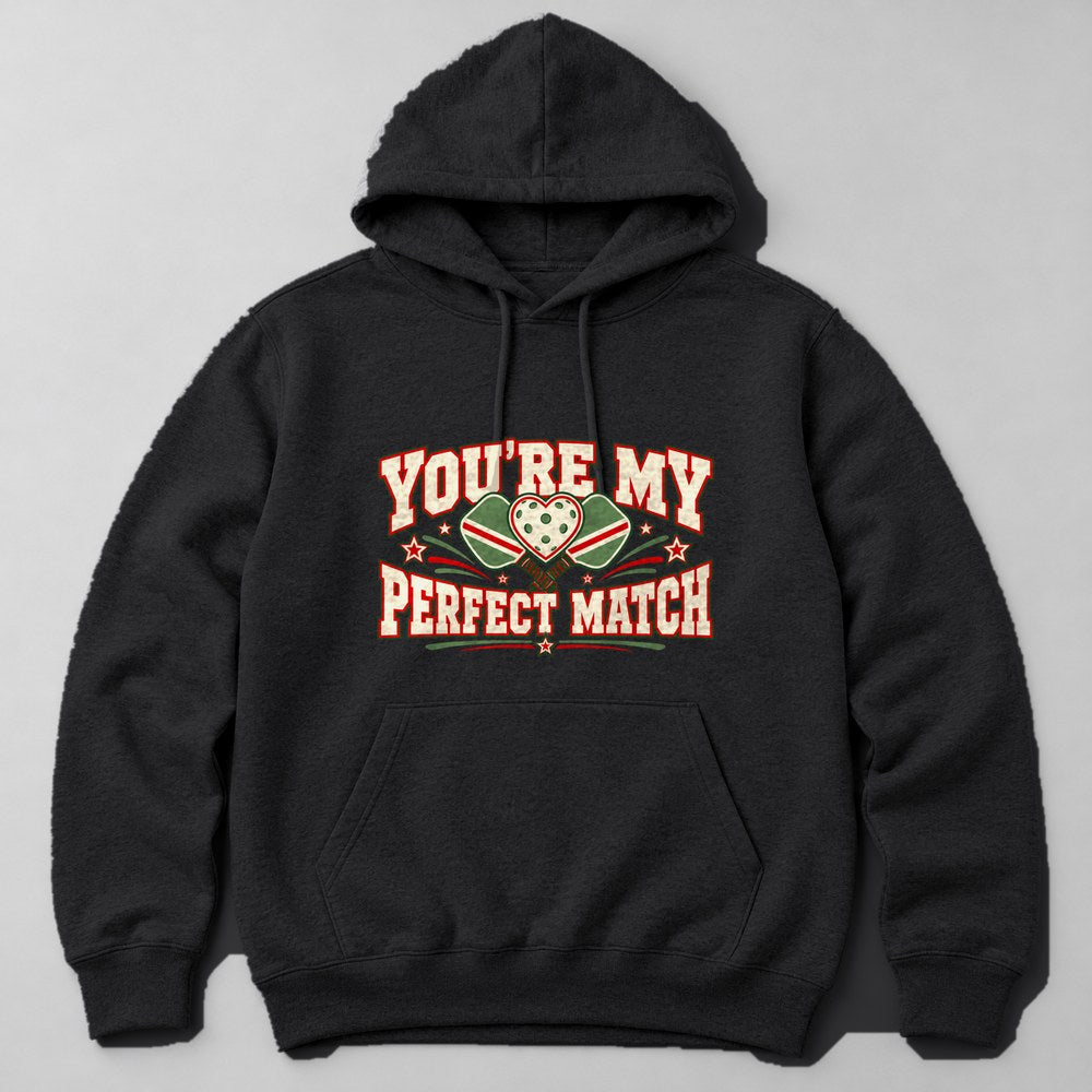 You're my Perfect Match Hoodie in Black