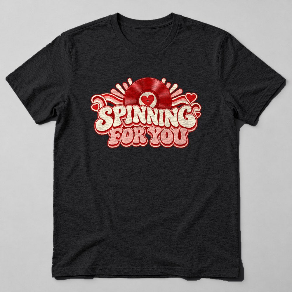 Spinning for You T-Shirt in Black