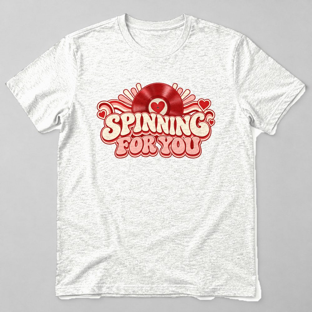 Spinning for You T-Shirt in White