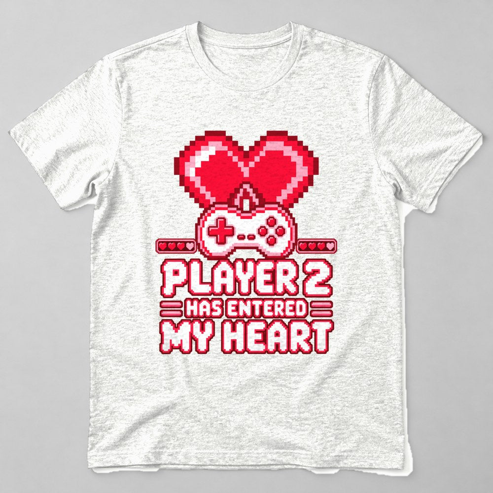 Player 2 Has Entered my Heart T-Shirt in White
