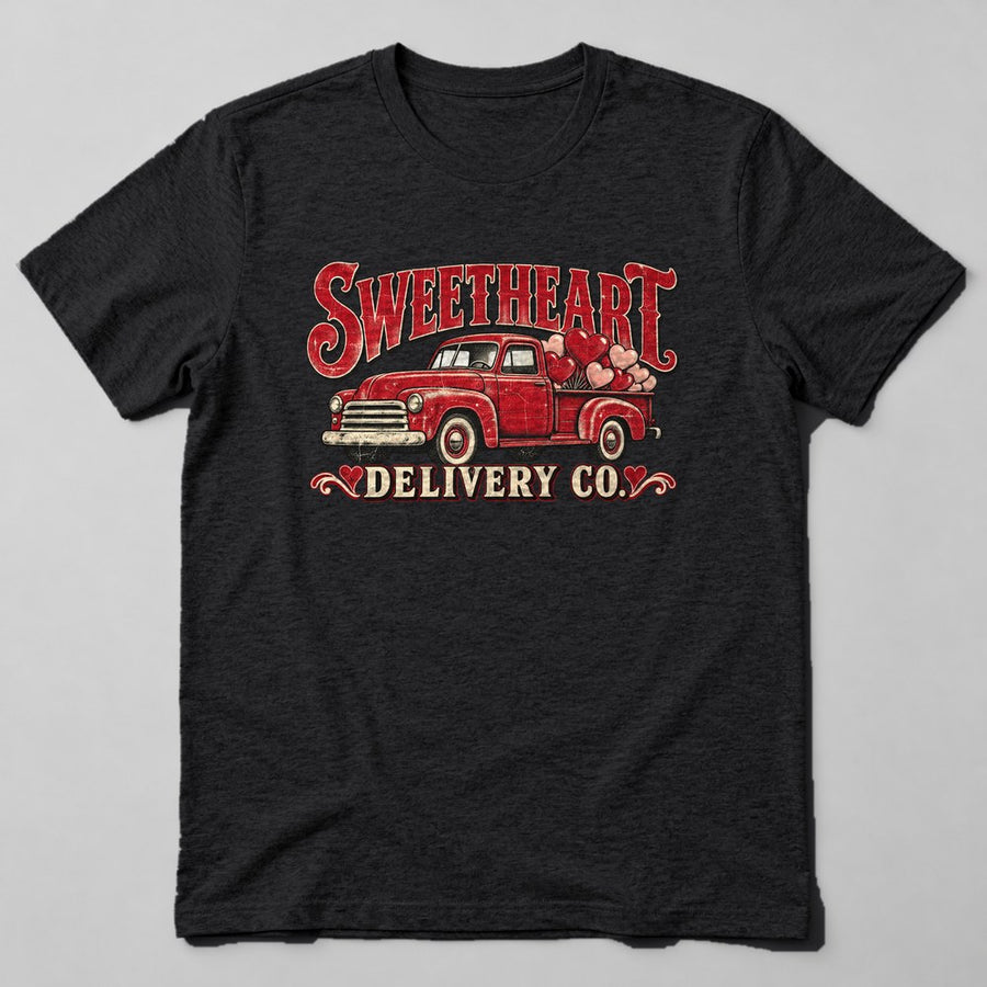 Sweetheart Delivery Co. T-Shirt in Black