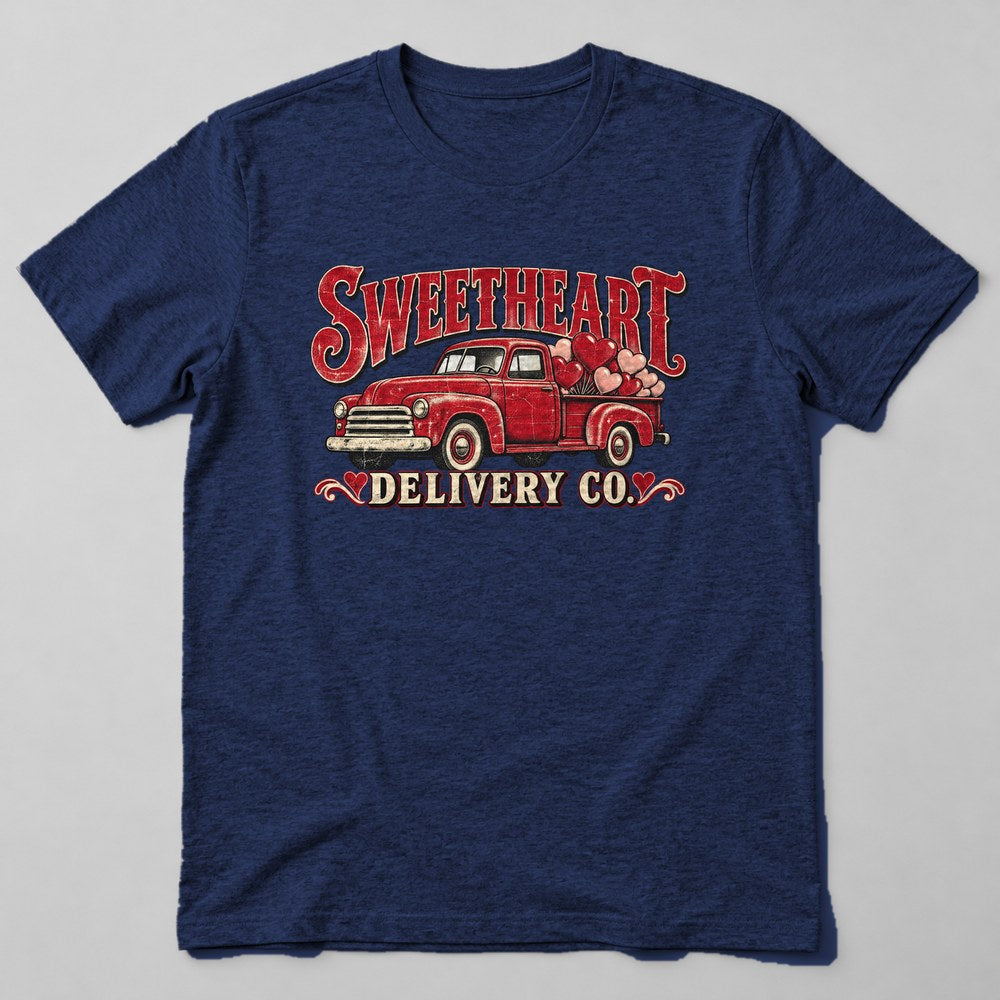 Sweetheart Delivery Co. T-Shirt in Navy