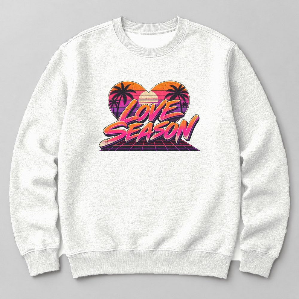 Love Season Sweatshirt in White