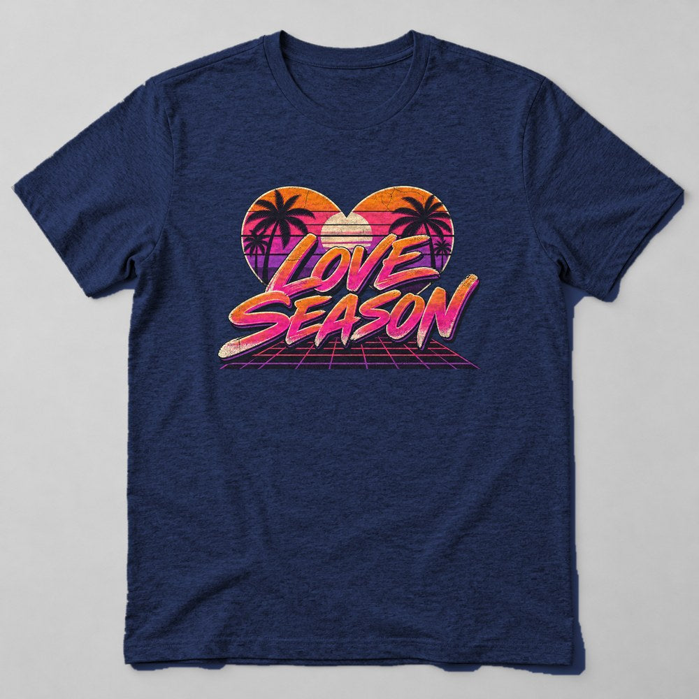 Love Season T-Shirt in Navy