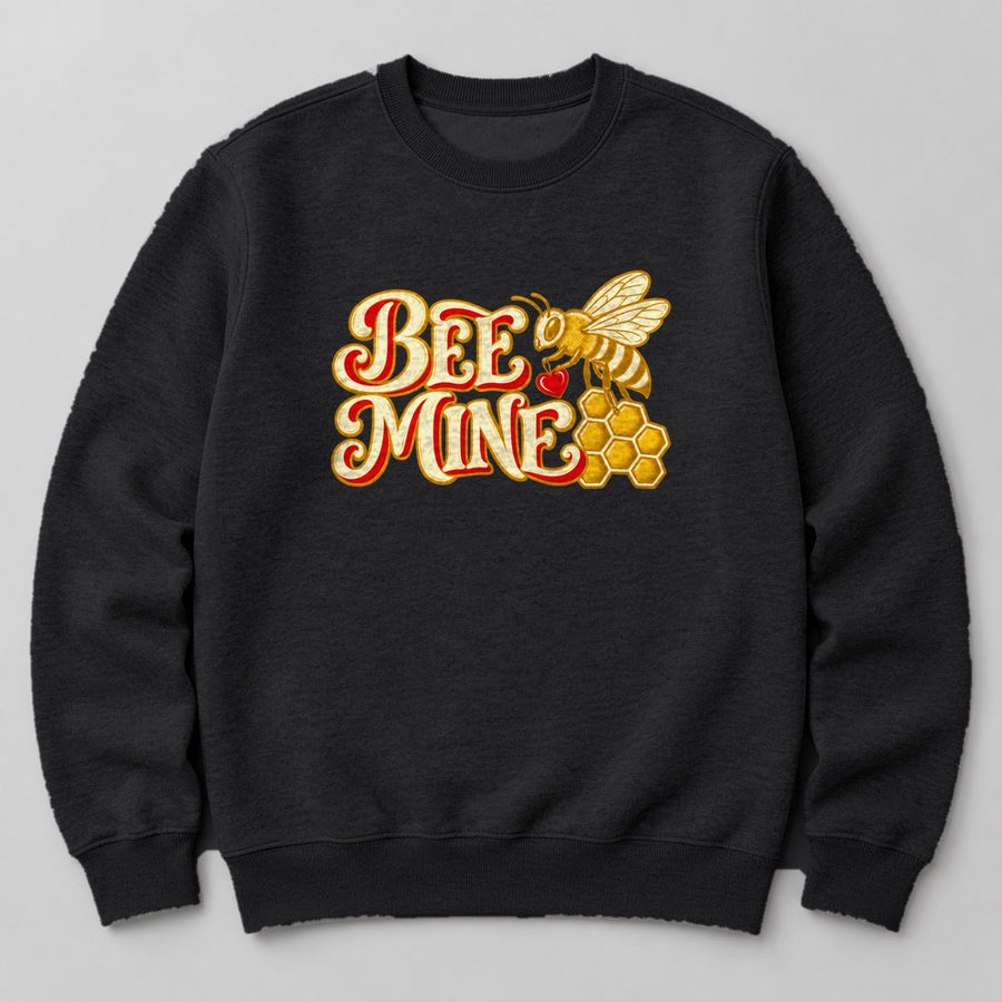 Bee Mine Sweatshirt in Black