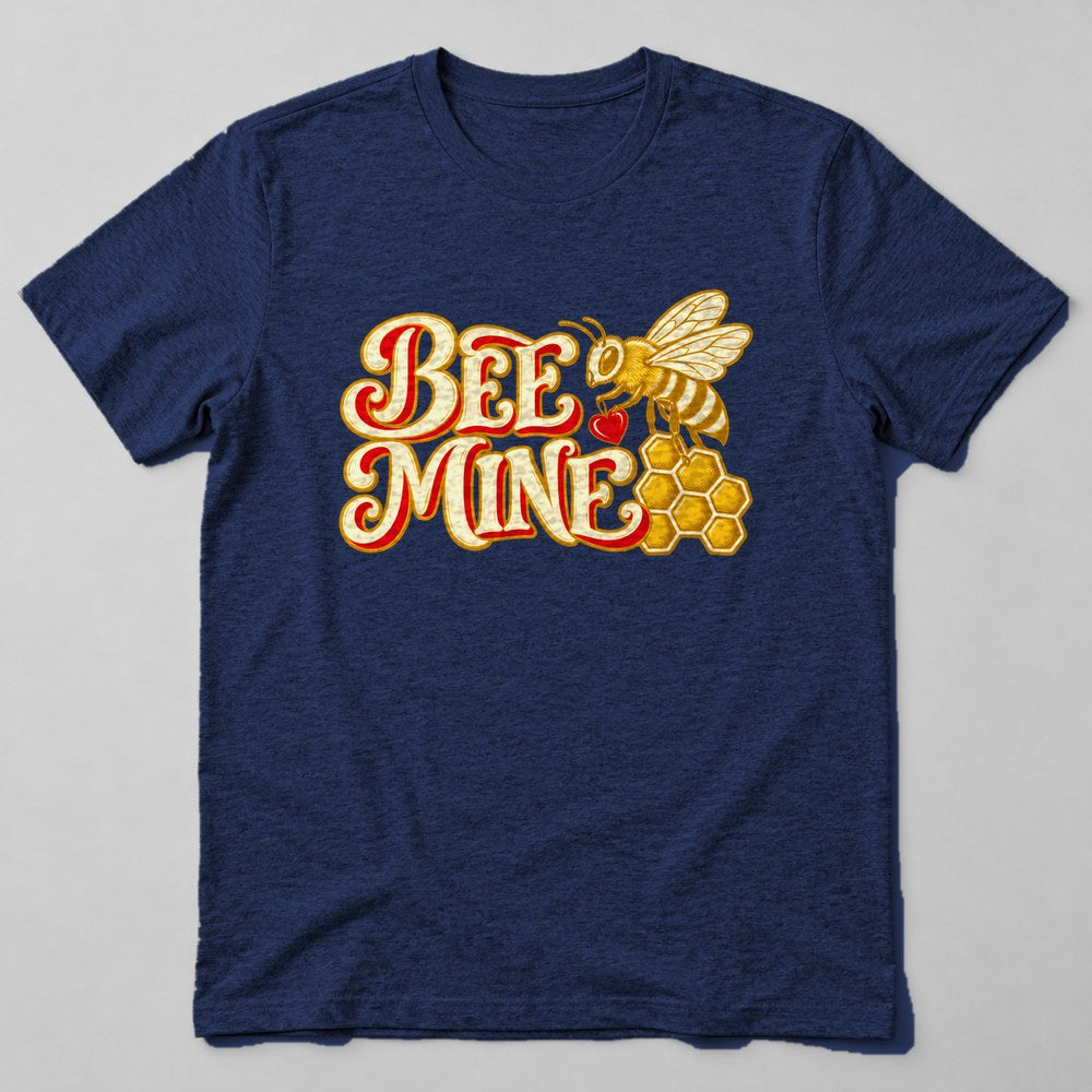 Bee Mine T-Shirt in Navy