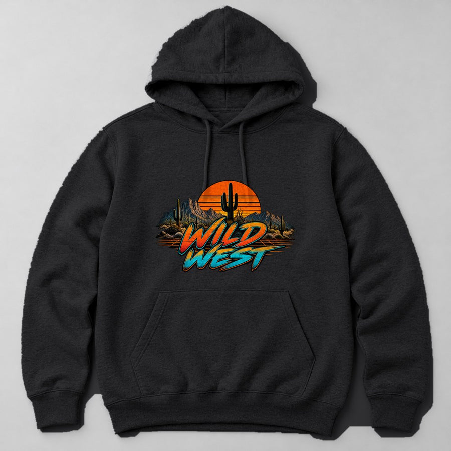 Wild West Hoodie in Black