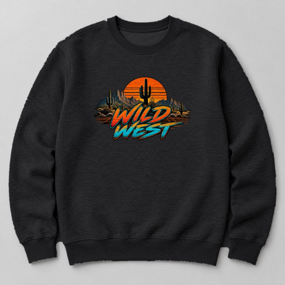 Wild West Sweatshirt in Black