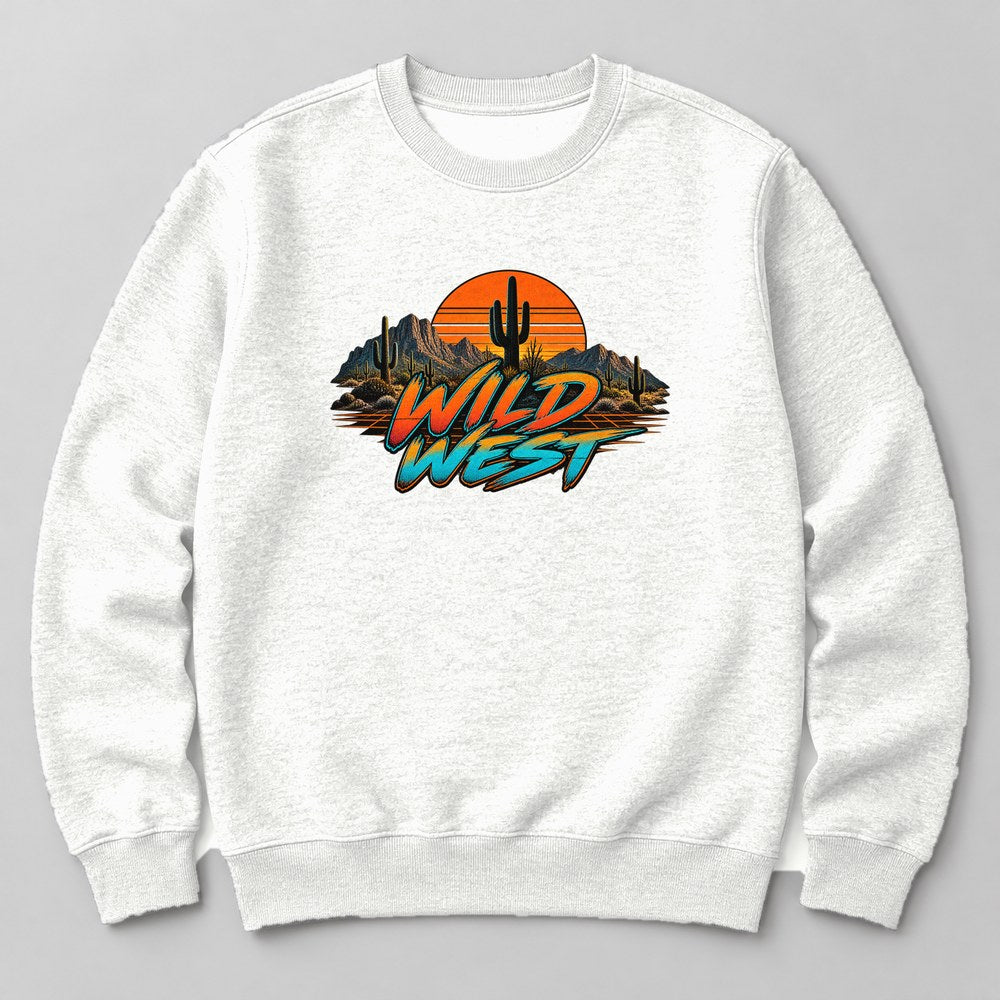 Wild West Sweatshirt in White