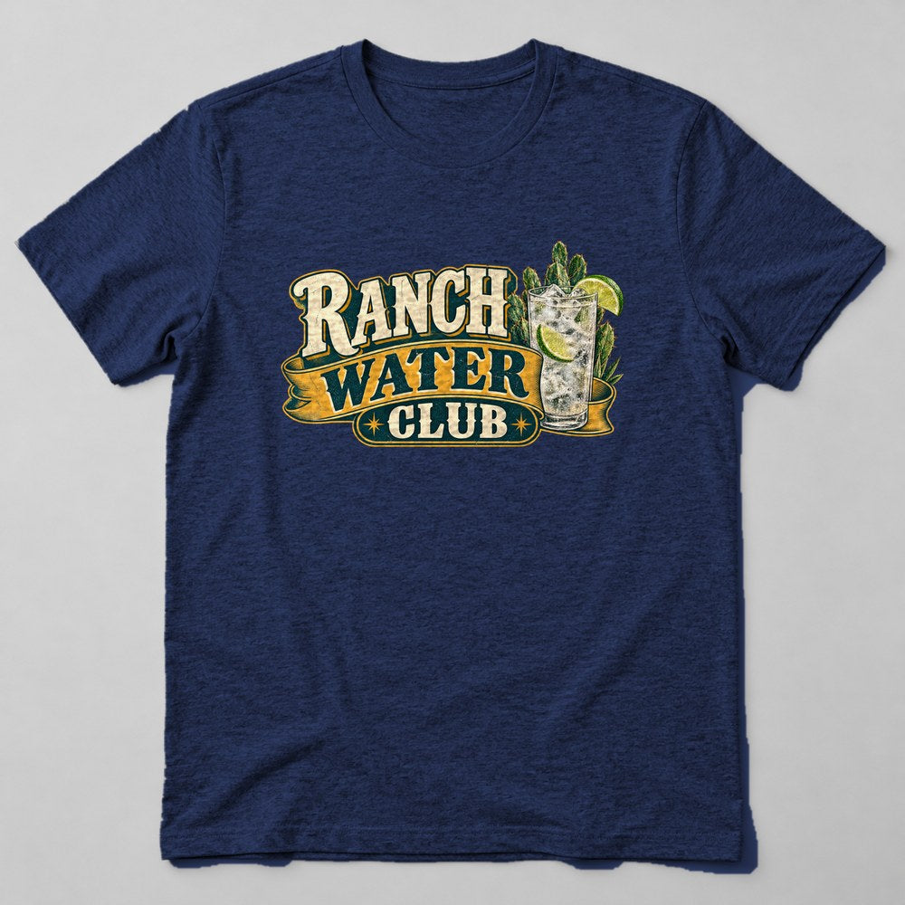 Ranch Water Club T-Shirt in Navy