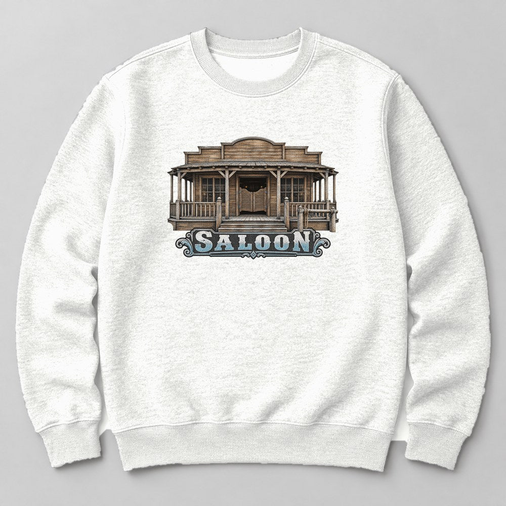 Saloon Sweatshirt in White