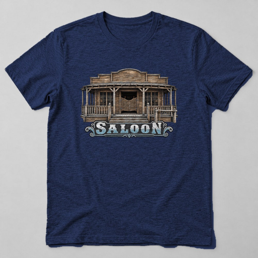 Saloon T-Shirt in Navy