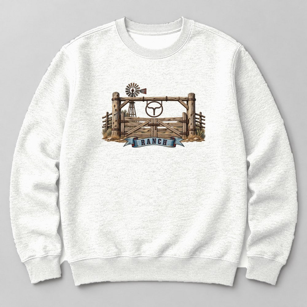 Ranch Sweatshirt in White