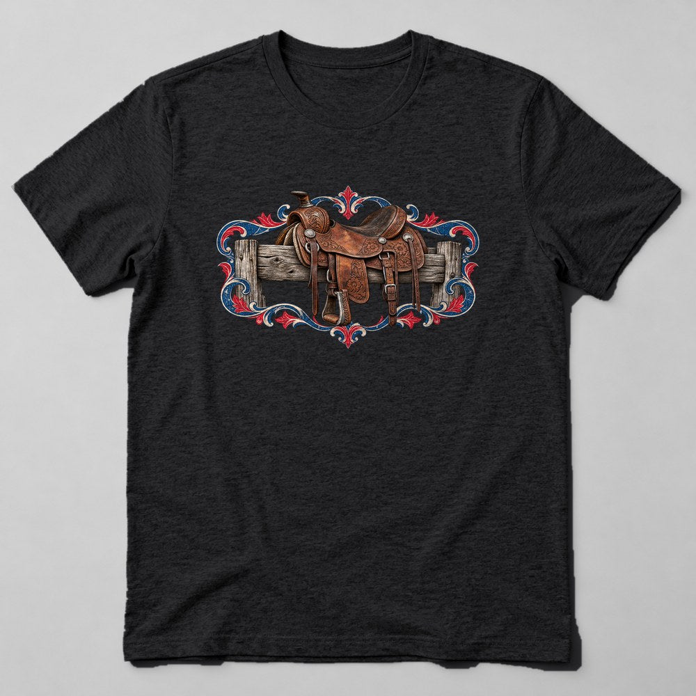 Saddle T-Shirt in Black