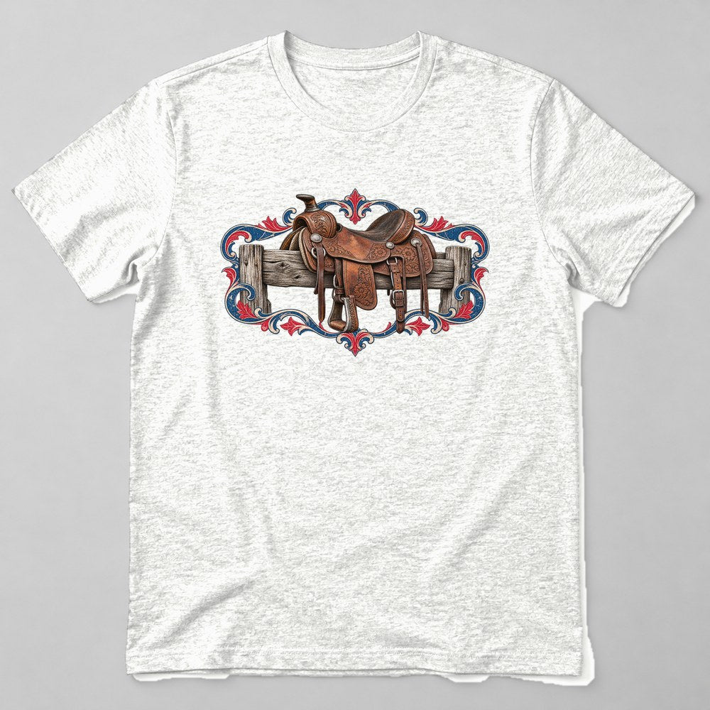 Saddle T-Shirt in White