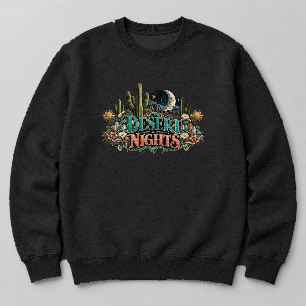 Desert Nights Sweatshirt in Black