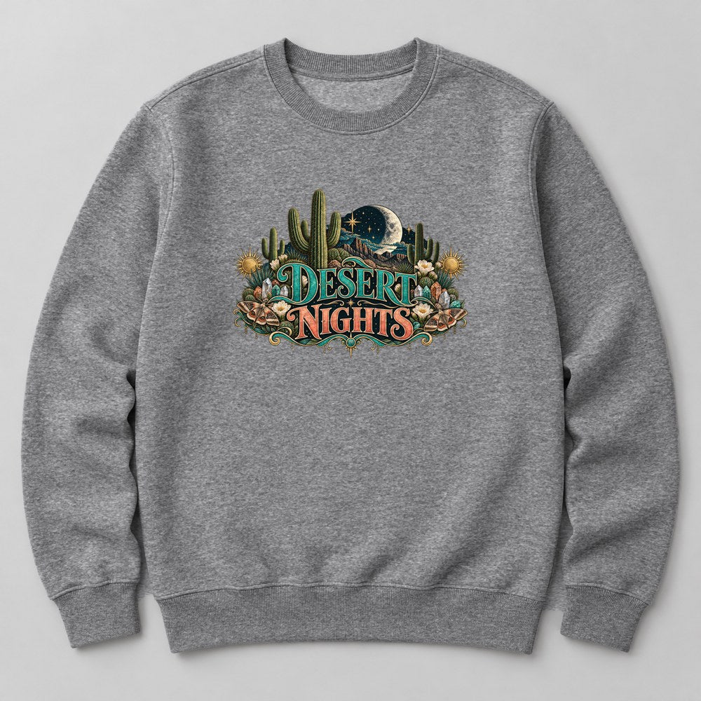Desert Nights Sweatshirt in Heather Grey