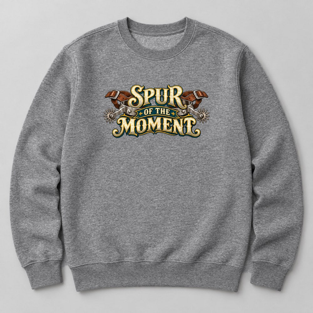 Spur of the Moment Sweatshirt in Heather Grey
