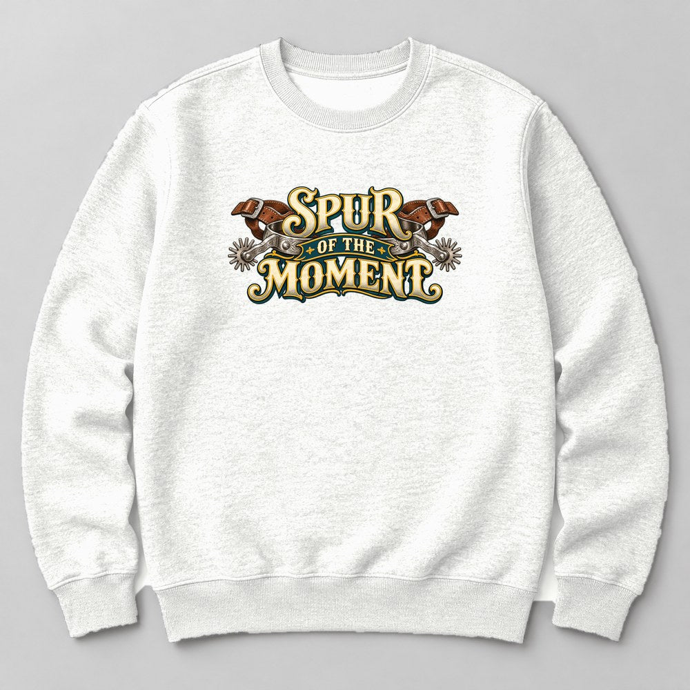 Spur of the Moment Sweatshirt in White