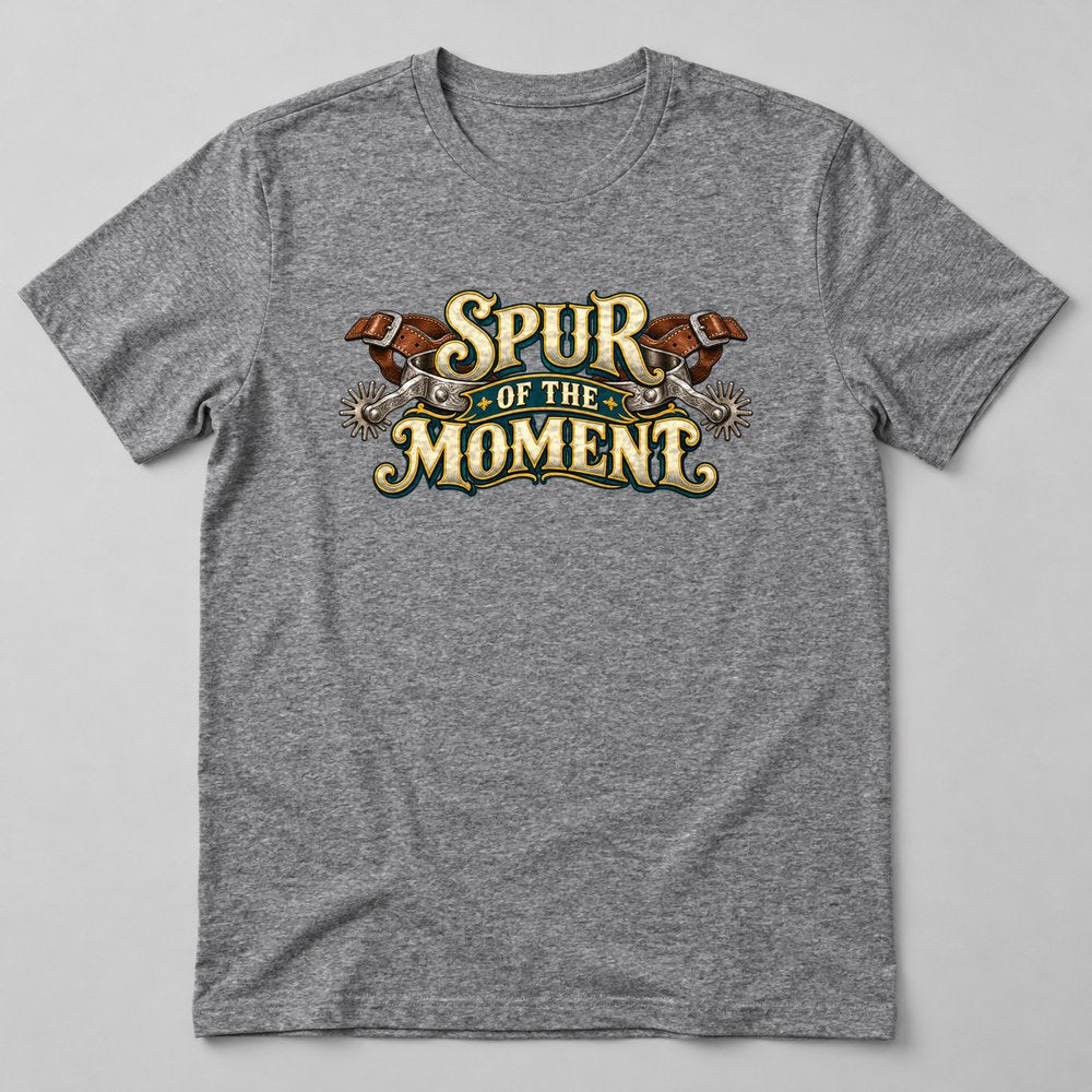 Spur of the Moment T-Shirt in Heather Grey