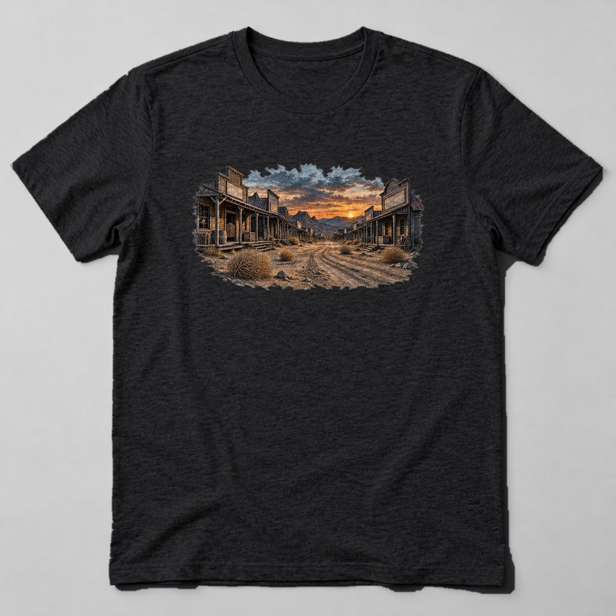 Ghost Town T-Shirt in Black