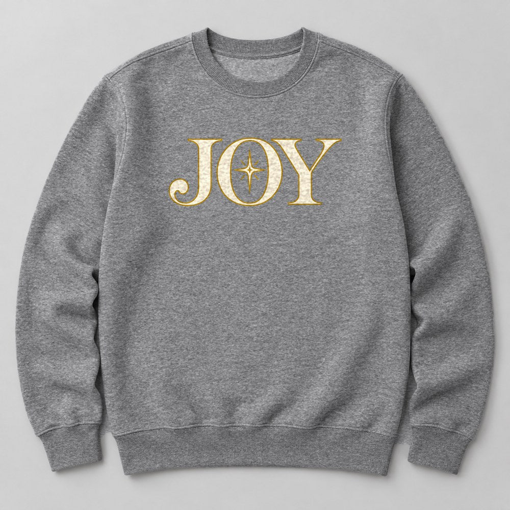 Joy Sweatshirt in Heather Grey