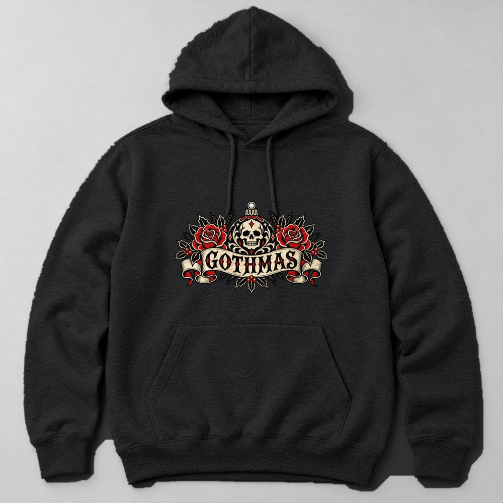 Gothmas Hoodie in Black