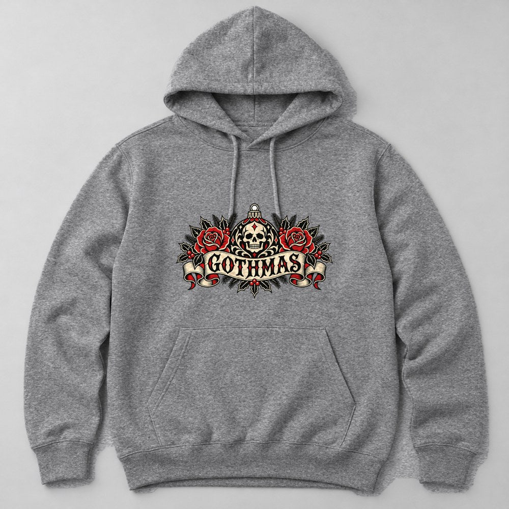 Gothmas Hoodie in Heather Grey