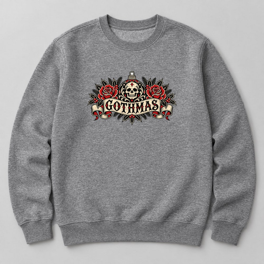 Gothmas Sweatshirt in Heather Grey